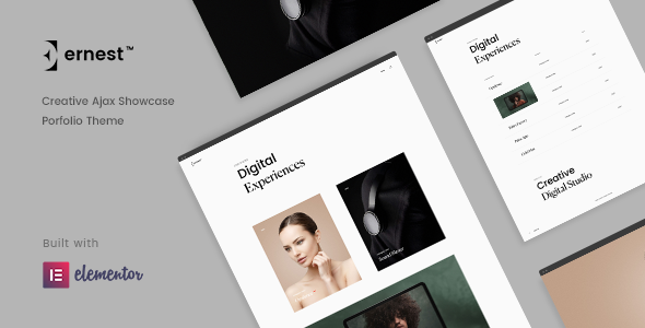 Ernest - Creative Portfolio WordPress Theme