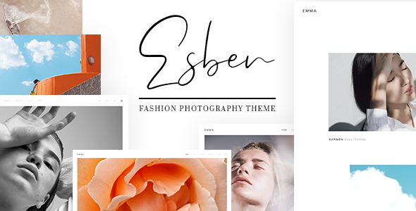 Esben 1.3 - Elegant Fashion Photography WordPress Theme