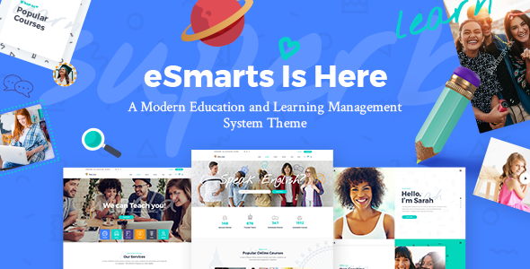 eSmarts 2.1 - Education & LMS WordPress Theme