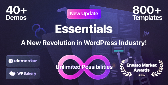 Essentials 1.0 - Multipurpose WordPress Theme
