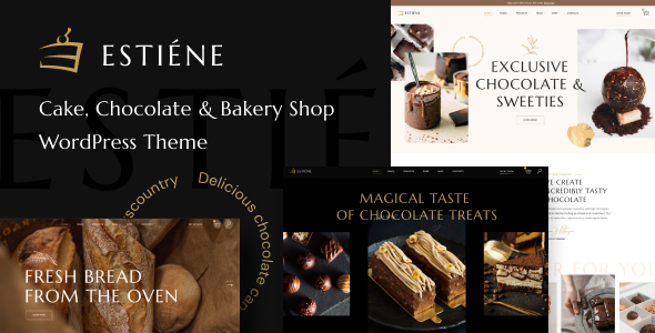 Estiene 1.0.11 - Sweets & Bakery WordPress Theme