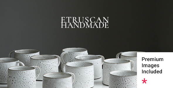 Etruscan 1.2 - Handmade Pottery WordPress Store