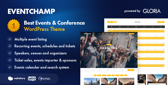 Event 6.9 - Champ  WordPress Theme