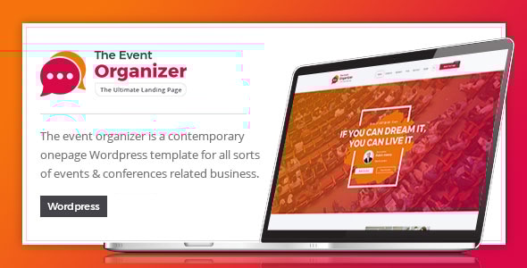 Event Organizer 1.8 - WordPress Theme for Conferences