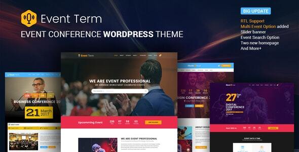Event 6.6.1 - Term- Multiple Conference WordPress Theme