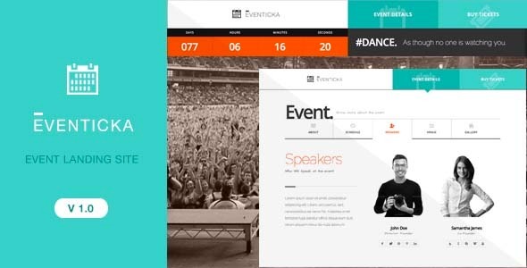 Eventicka 1.0 - Event Landing Page & Ticketing