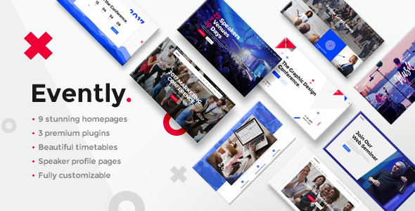 Evently 2.2 - Conference & Meetup WordPress Theme