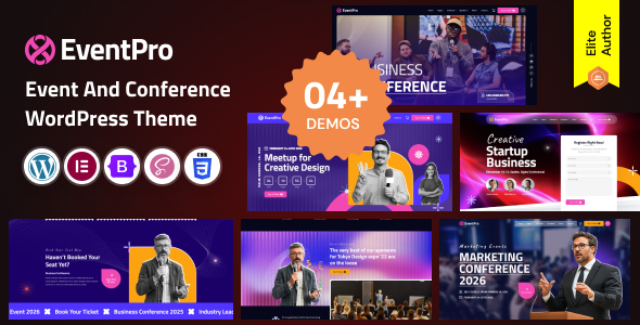 EvenTro - Event & Conference WordPress Theme