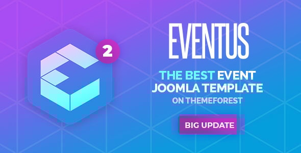 Eventus 3.9.27 - Responsive Event Joomla Template