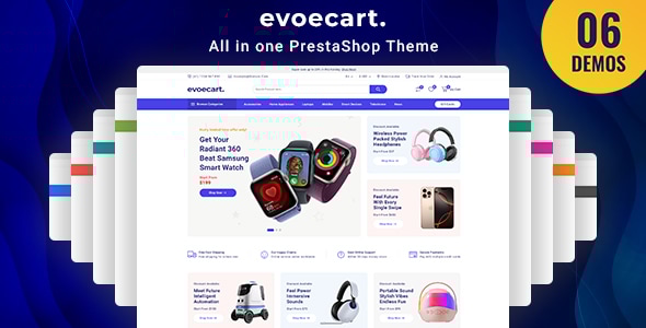 Evoecart - All In One Multipurpose Prestashop theme