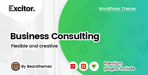 Excitor  Business Consulting WordPress Themes