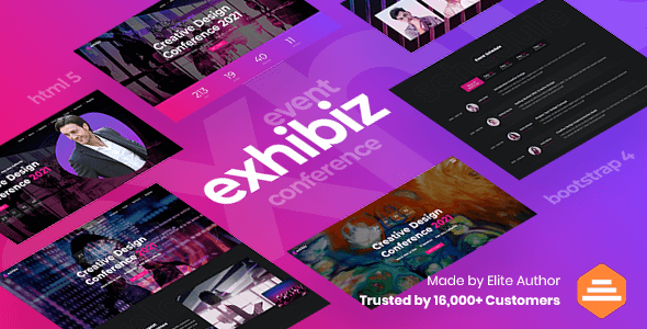 Exhibiz 1.1 - Event Conference and Meetup HTML Template