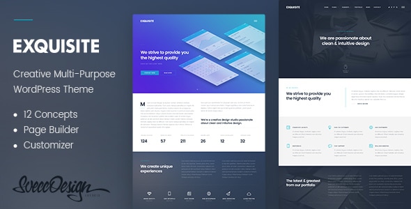 Exquisite 1.0.9 - Creative Multi-Purpose WordPress Theme