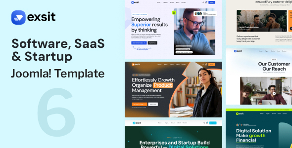 Exsit – SaaS & Business Joomla 6 Template