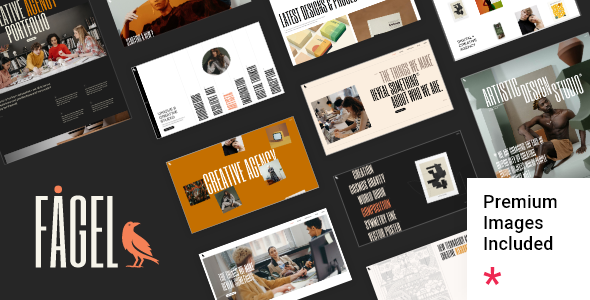 Fågel 1.2 - Creative Agency WordPress Theme