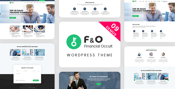 F&O 1.2.6 - Consultant Finance WordPress Theme