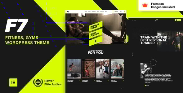F7 6.9 - Gym Fitness WordPress Theme