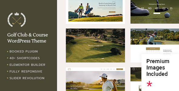 FairwayGreen 1.1 - Golf Club WordPress Theme