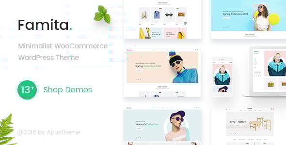 Famita 1.56 - Minimalist WooCommerce WordPress Theme