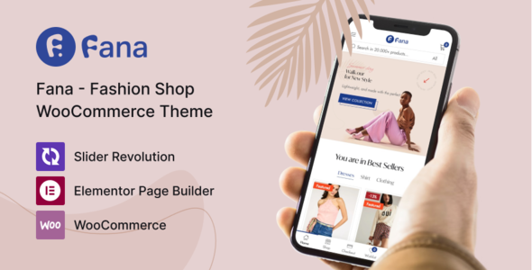 Fana 1.1.36 - Fashion Shop WordPress Theme