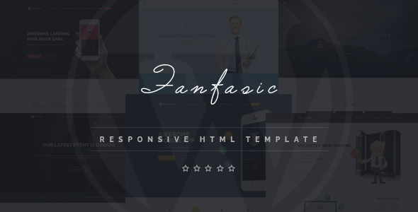 Fantasic 4.3.1 - Multipurpose Landing Page HTML Template