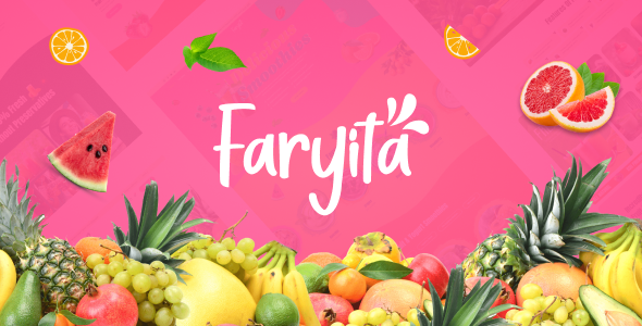 Faryita 1.0 - Organic Juice & Health Drinks WordPress Theme
