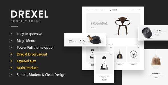 Fastest Drexel - Minimal Responsive Shopify Theme
