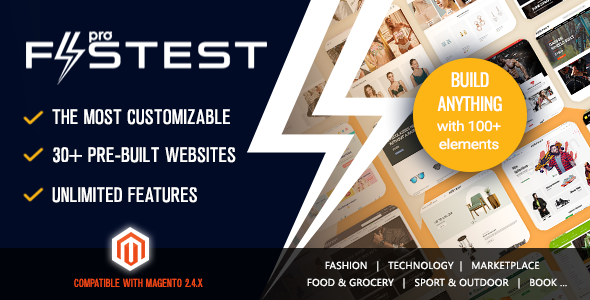 Fastestpro 2.4 - Multipurpose Responsive Magento 2 Theme