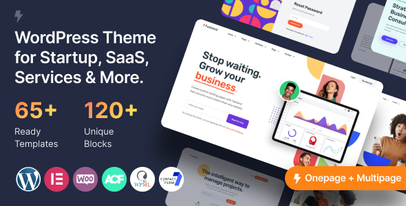 Fastland 1.3.7 - Startup & SaaS WordPress Theme