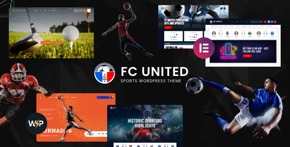 FC 1.1.6 - United  Football Soccer & Sports WordPress Theme