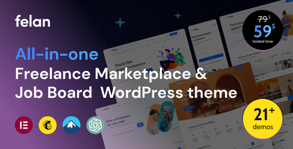 Felan 1.1.6 - Freelance Marketplace and Job Board WordPress Theme