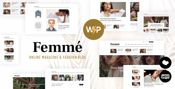 Femme 1.3.11 - Fashion Blog & Style Magazine WordPress Theme  RTL