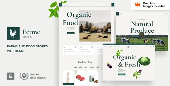 Ferme 6.9 - Food Farm Ecommerce WordPress Theme
