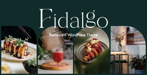 Fidalgo 1.2.2 - Restaurant WordPress Theme