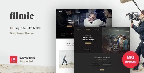 Filmic 2.4.0 - Movie Studio & Cinema WordPress Theme