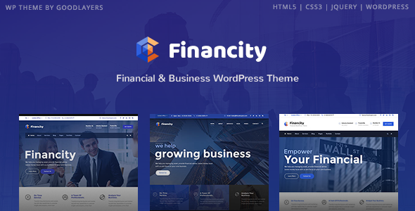 Financity 6.8 - Business  Financial  Finance WordPress