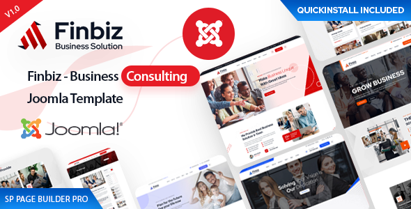 Finbiz - Consulting Business Joomla Template  Consultant