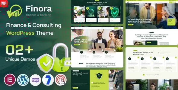 Finora - Finance & Consulting WordPress Theme