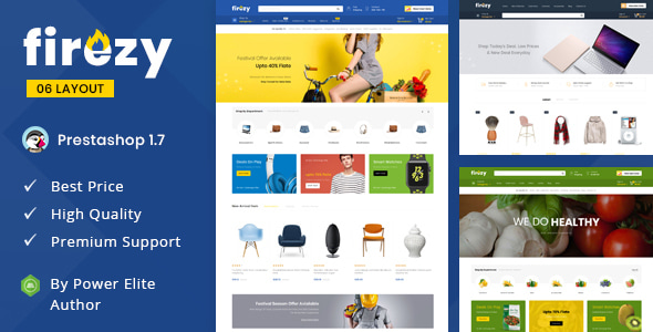 Firezy 1.7.1 - Responsive Prestashop 1.7 Theme