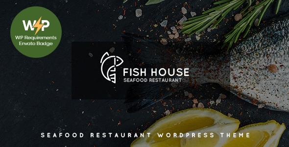 Fish 1.2.9.1 - House  A Stylish Seafood Restaurant  Cafe  Bar WordPress Theme