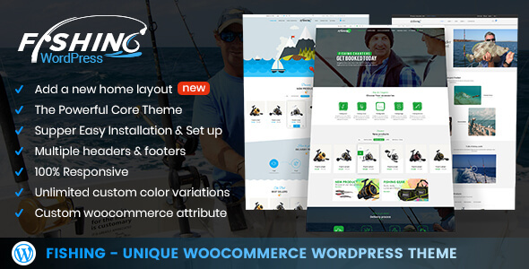 Fishing 1.7 - Store For WordPress Theme