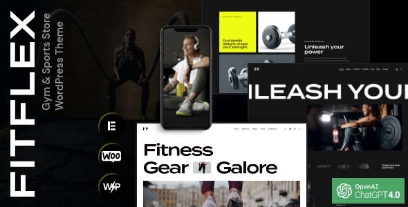 FitFlex 1.11 - Gym & Sports Store WordPress Theme