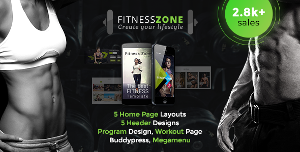 Fitness 5.9 Zone WordPress Theme