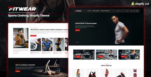 Fitwear 1.3 - Sports Clothing & Fitness Equipment Shopify Theme