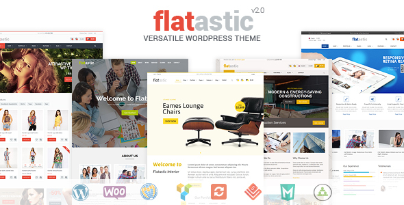 Flatastic 2.1 - Versatile MultiVendor WordPress Theme