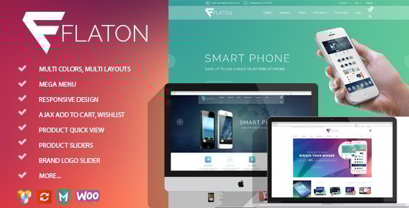 Flaton 1.6.8 - WooCommerce Responsive Digital Theme