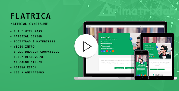 Flatrica 2.1 - Material CVResume