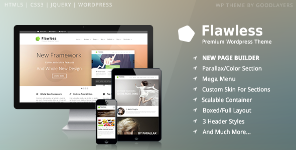 Flawless 6.8 - Responsive Multi-Purpose WordPress