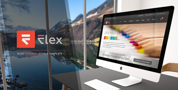 FLEX 4.3 Multi-Purpose Joomla Template