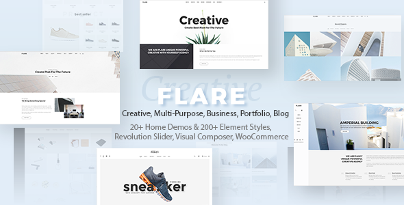 Flexible 2.1 - Multipurpose Theme  Flare
